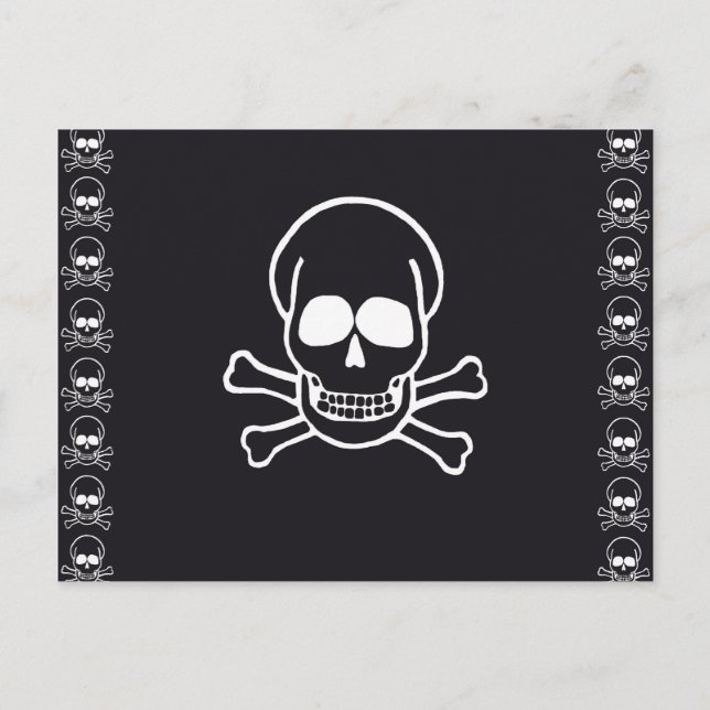 Cartão Postal Crânio (Frente)