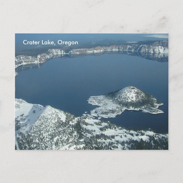 Cartão Postal Crater Lake, Oregon (Frente)
