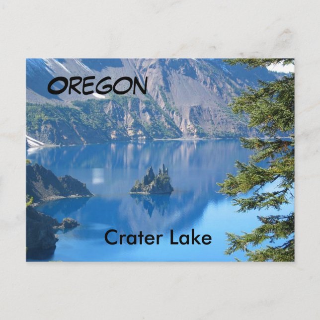 Cartão Postal Crater Lake, Oregon (Frente)