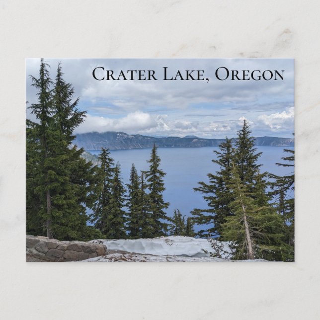Cartão Postal Crater Lake, Oregon (Frente)
