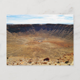 Cartão Postal Cratera Meteorita Barringer