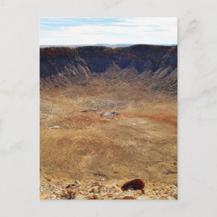 Cartão Postal Cratera Meteorita Barringer