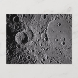 Cartão Postal Crateras Lunares da Artemis II
