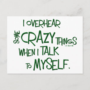 Cartão Postal Crazy Talk