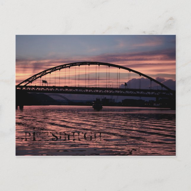 Cartão Postal Creamsicle Pittsburgh (Frente)