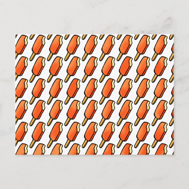 Cartão Postal Creamsiclo Laranja (Frente)