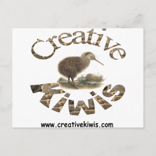 Cartão Postal Creative Kiwis 1