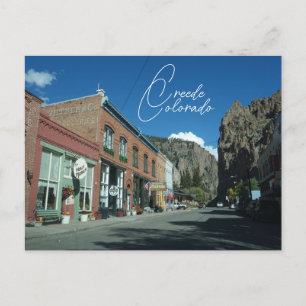 Cartão Postal Creede Histórico Viagens Colorado