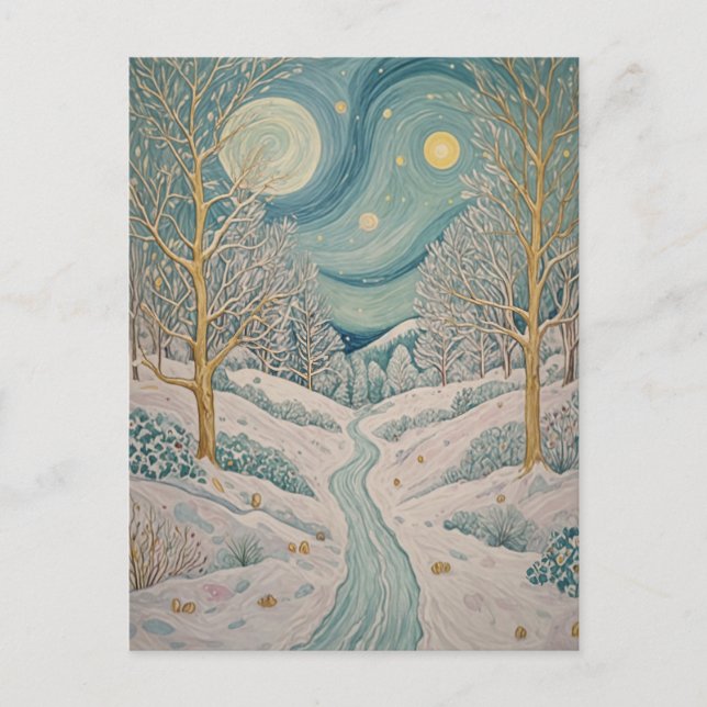 Cartão Postal Creek Cristalizado (Frente)