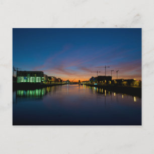 Cartão Postal Crepúsculo de Dublin