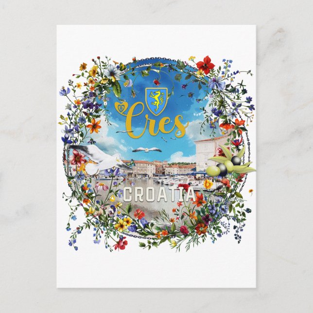 Cartão Postal Cres  (Frente)