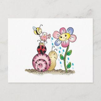 Cartão Postal Cresça comigo! Grandit avec moi!