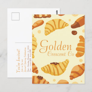 Cartão Postal Crescente do ouro