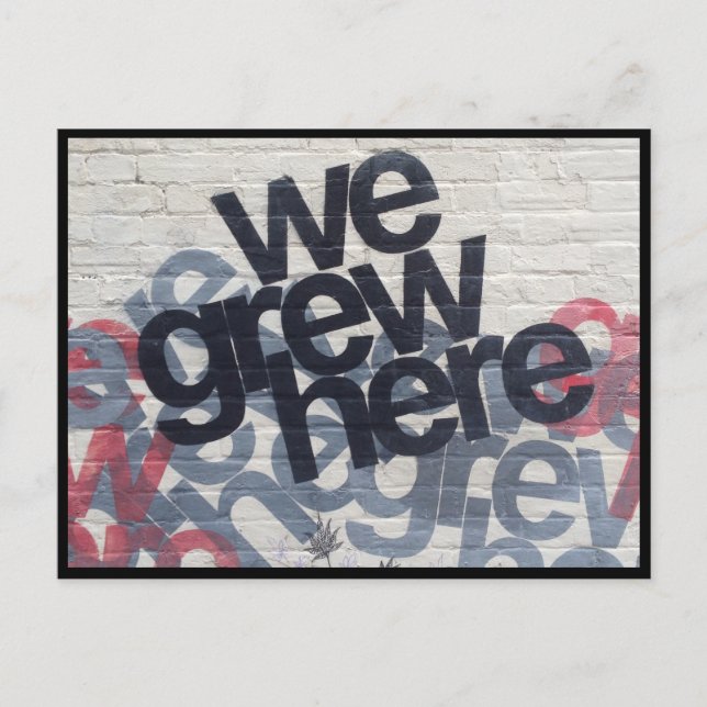 Cartão Postal cresceu (Frente)