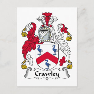 Cartão Postal Crest da Família Crawley