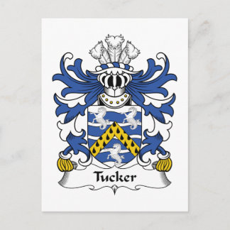 Cartão Postal Crest da Família Tucker