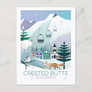 Cartão Postal Crested Butte, Cartão-postal do Colorado