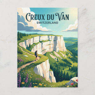 Cartão Postal Creux du Van Suíça