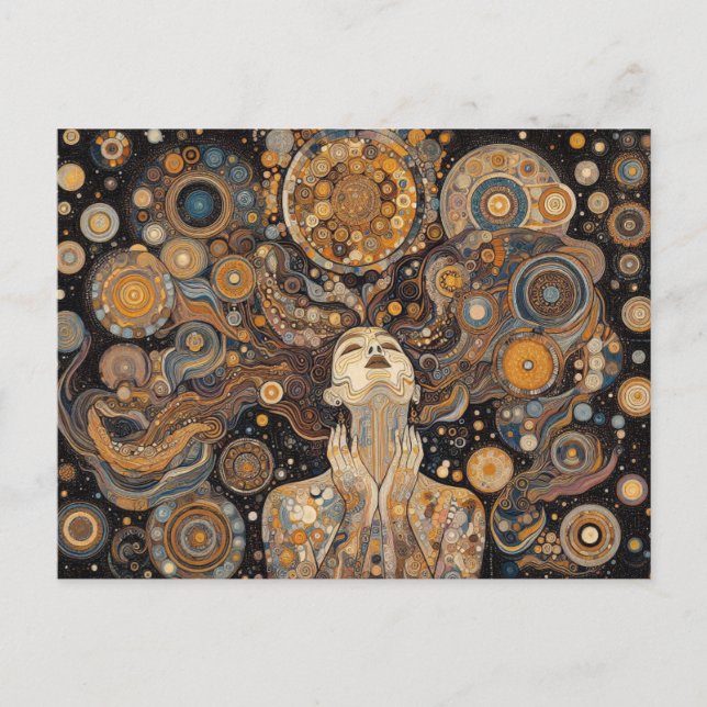 Cartão Postal Criação Cósmica (Frente)