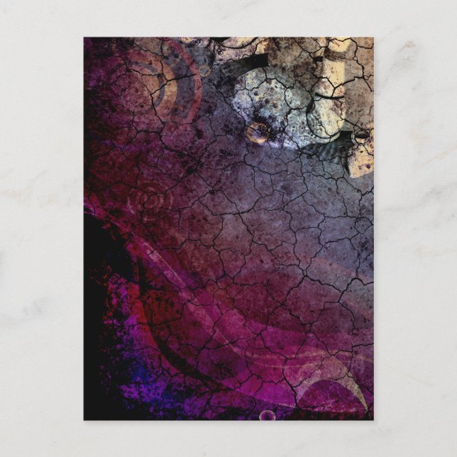 Cartão Postal Criação em Cyberpunk (Frente)