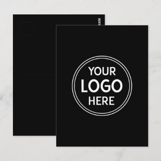 Cartão Postal Criação Personalizada de na moda e Moderno Verific