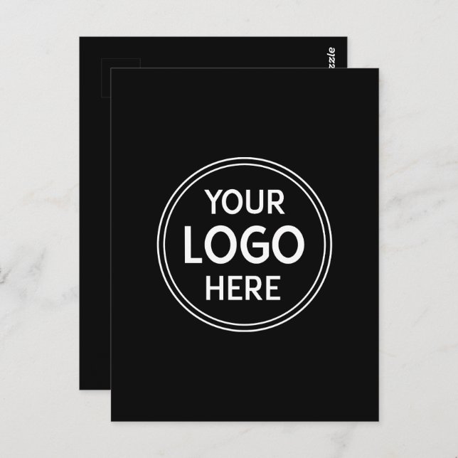 Cartão Postal Criação Personalizada de na moda e Moderno Verific (Frente/Verso)