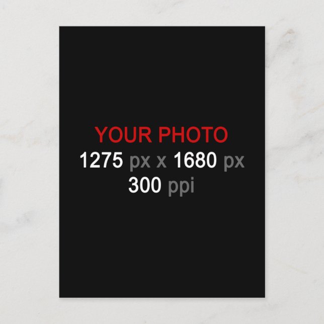 Cartão Postal Criação pessoal (Frente)