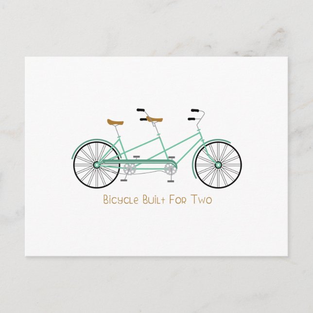 Cartão Postal Criado para dois (Frente)