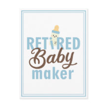 Criador de Bebês Aposentado Engraçado Vasectomia M