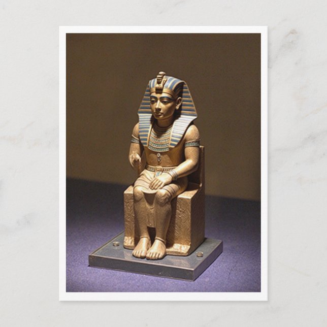 Cartão Postal Criador de Pirâmides do Excelente Khufu Rei Egípci (Frente)