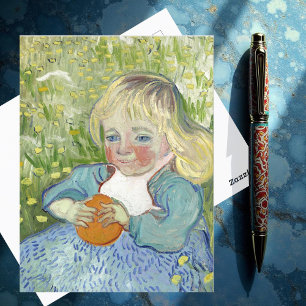 Cartão Postal Criança com Laranja, Vincent Van Gogh