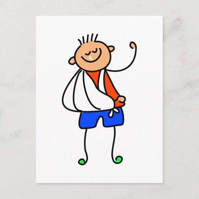 Cartão Postal Criança do Acidente (Frente)