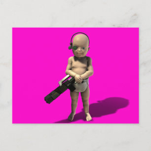 Cartão Postal Criança estragada