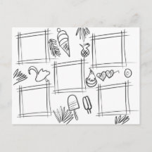 Crianças Colorem Diversão Tropical Desenho Rabisca