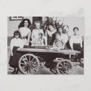 Cartão Postal Crianças czar: Marie, Anastasia e Alexis Romanov