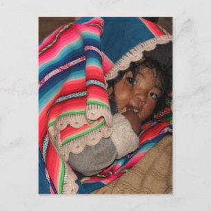 Cartão Postal Crianças da América do Sul, Criança da América do 