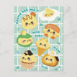 Cartão Postal Crianças Estritas Felix BbokAri sobremesa fofa