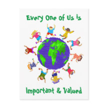 Crianças importantes e valiosas