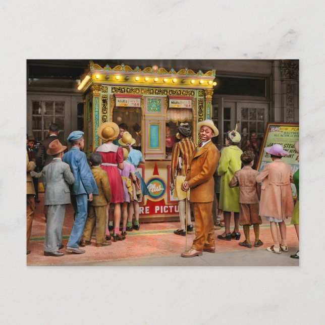 Cartão Postal Crianças - O Showman 1941 (Frente)