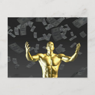 Cartão Postal Criar Lucros ou Lucros com Dinheiro Facilmente Com