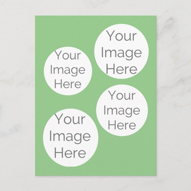 Cartão Postal criar o seu próprio modelo de fotografia para (Frente)