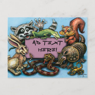 Cartão Postal Criaturas