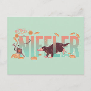 Cartão Postal Criaturas Fantásticas Niffler