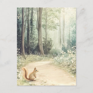 Cartão Postal Criaturas florestais
