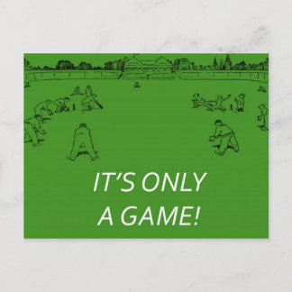 Cartão Postal Cricket Retro