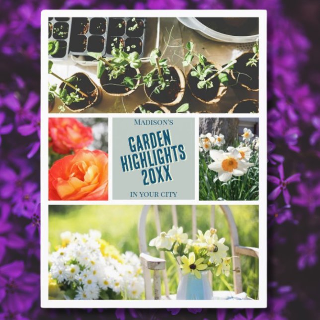 Cartão Postal Crie a sua própria foto de destaque do jardim (Criador carregado)