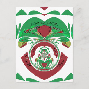 Cartão Postal Crie o seu. Eu amo a bela Etiópia.