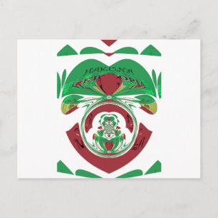 Cartão Postal Crie o seu. Eu amo a bela Etiópia.