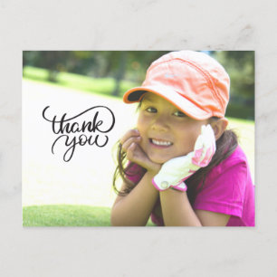 Cartão Postal Crie seu Cartaz de agradecimento