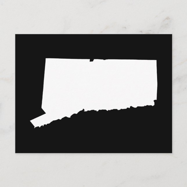 Cartão Postal Crie Seu Próprio Anúncio de Mudança em Connecticut (Frente)